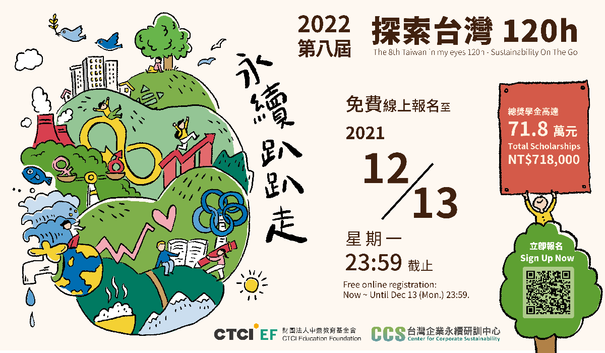 2022 第八屆探索台灣120h -永續趴趴走 